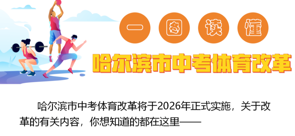 一图读懂 | 哈尔滨市中考体育改革